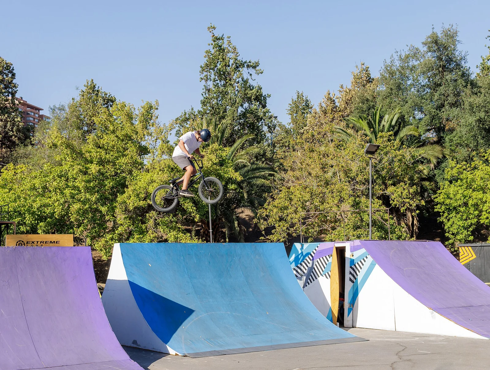 Photographie d’action bmx, illustration de la discipline
