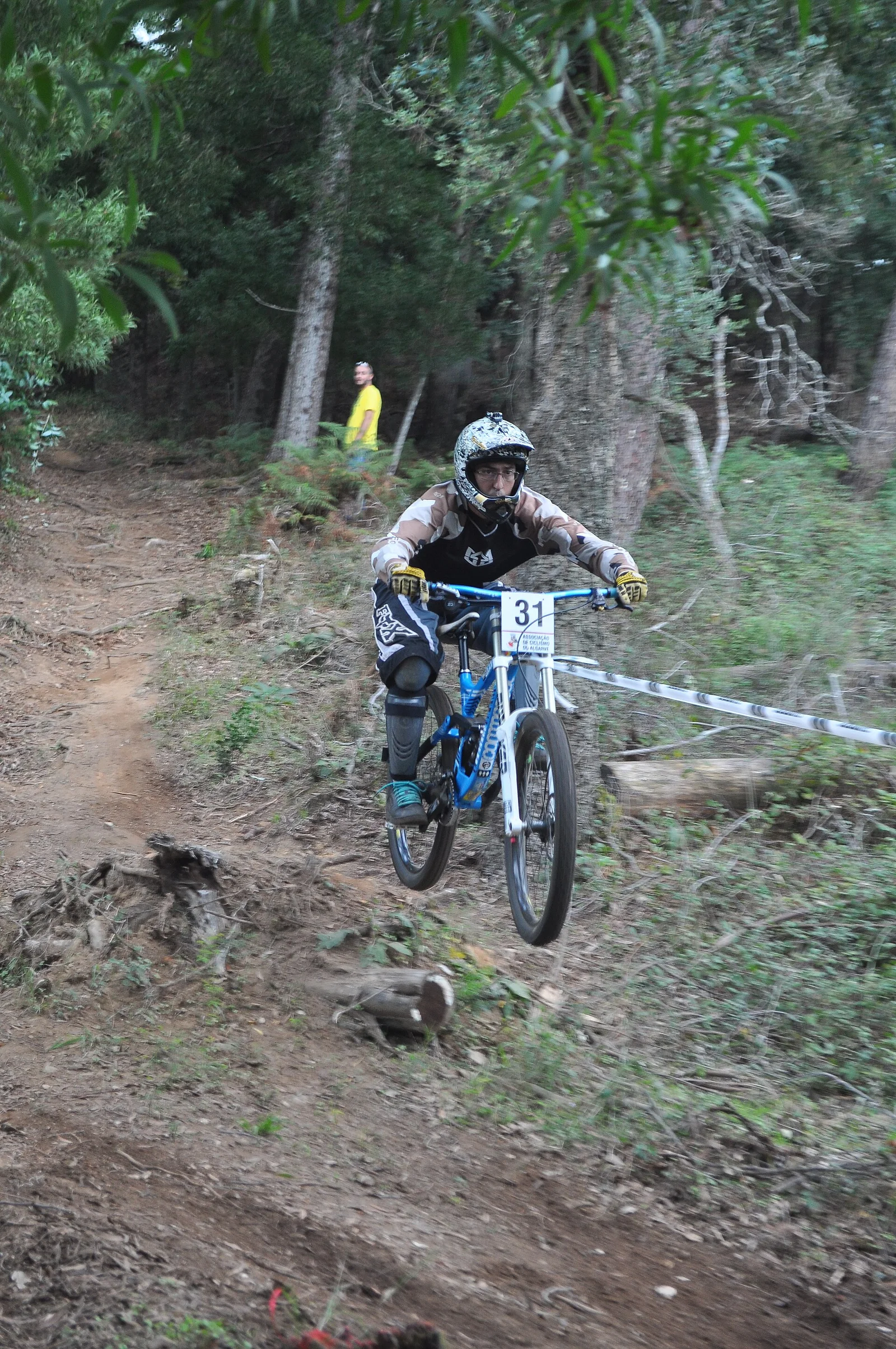 Photographie d’action vtt, illustration de la discipline