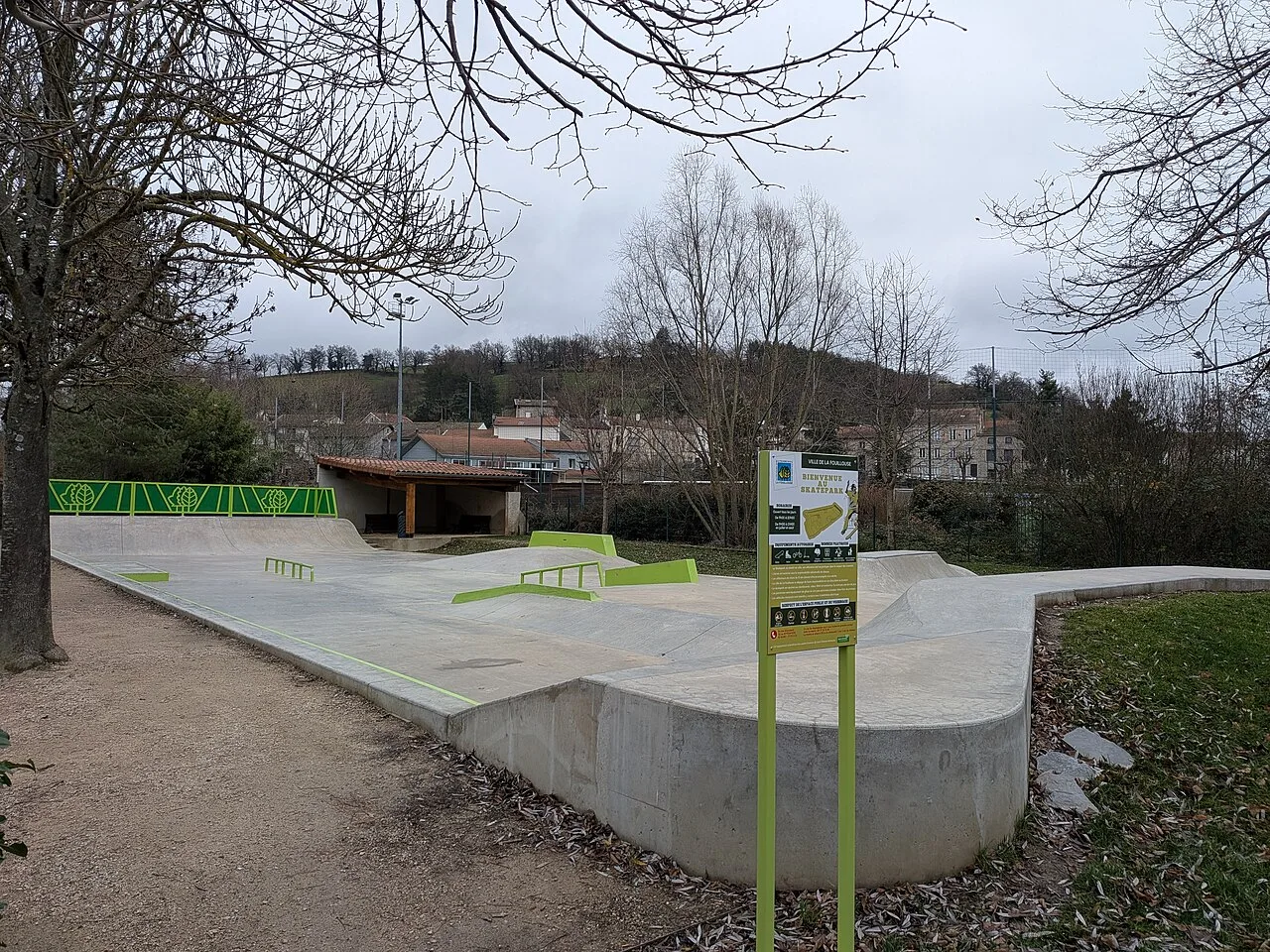 Skate Parc, La Fouillouse · prise de vue 2025-12-23 14:02:58