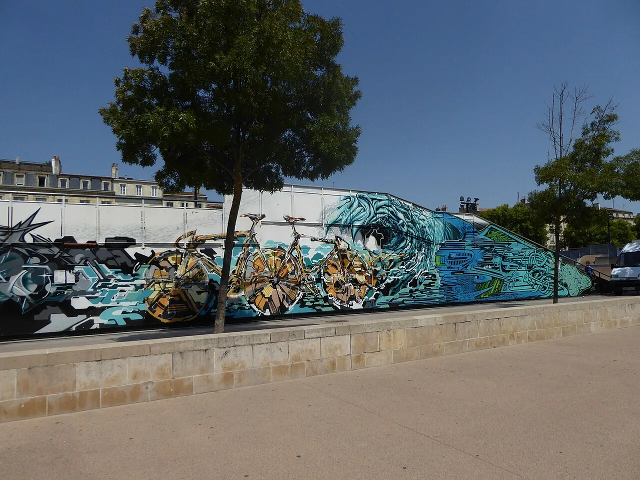 skate park des Chartrons, Bordeaux · prise de vue 2014-07-17