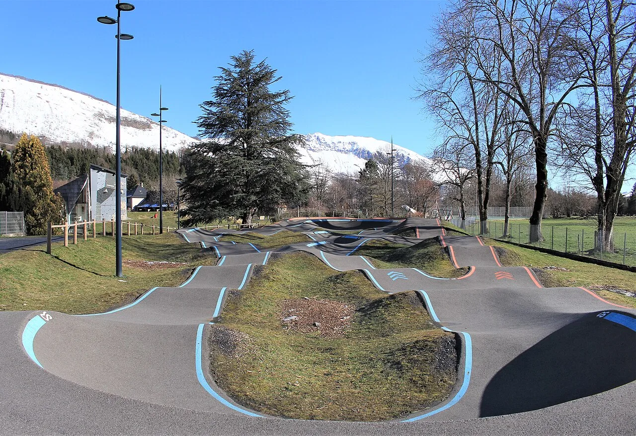 Pumptrack du Val d'Azun, Arrens-Marsous · prise de vue 2024-03-06 11:23:25