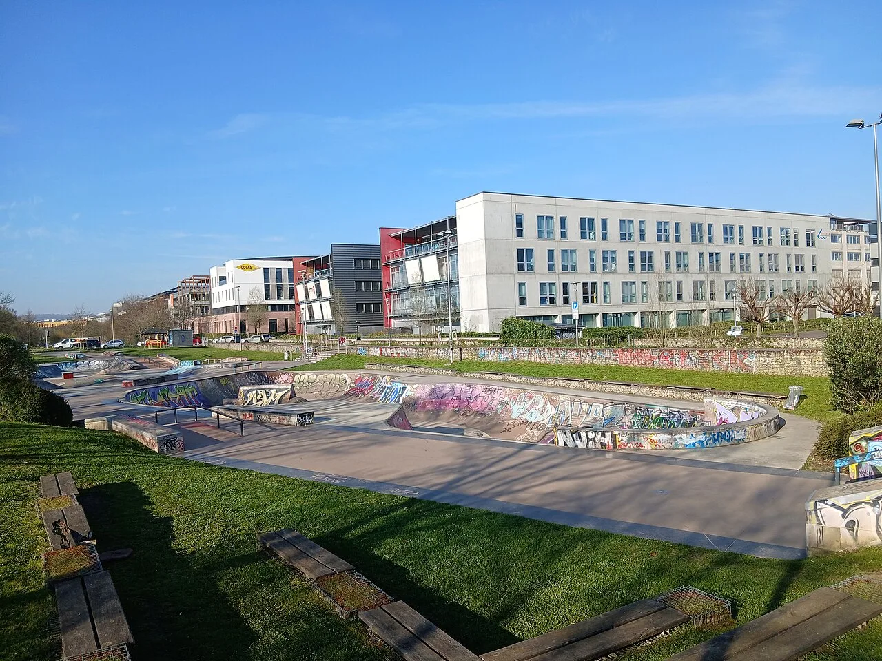 Skate park Cuenot, Nancy